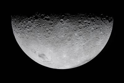 Moon far side, wide view